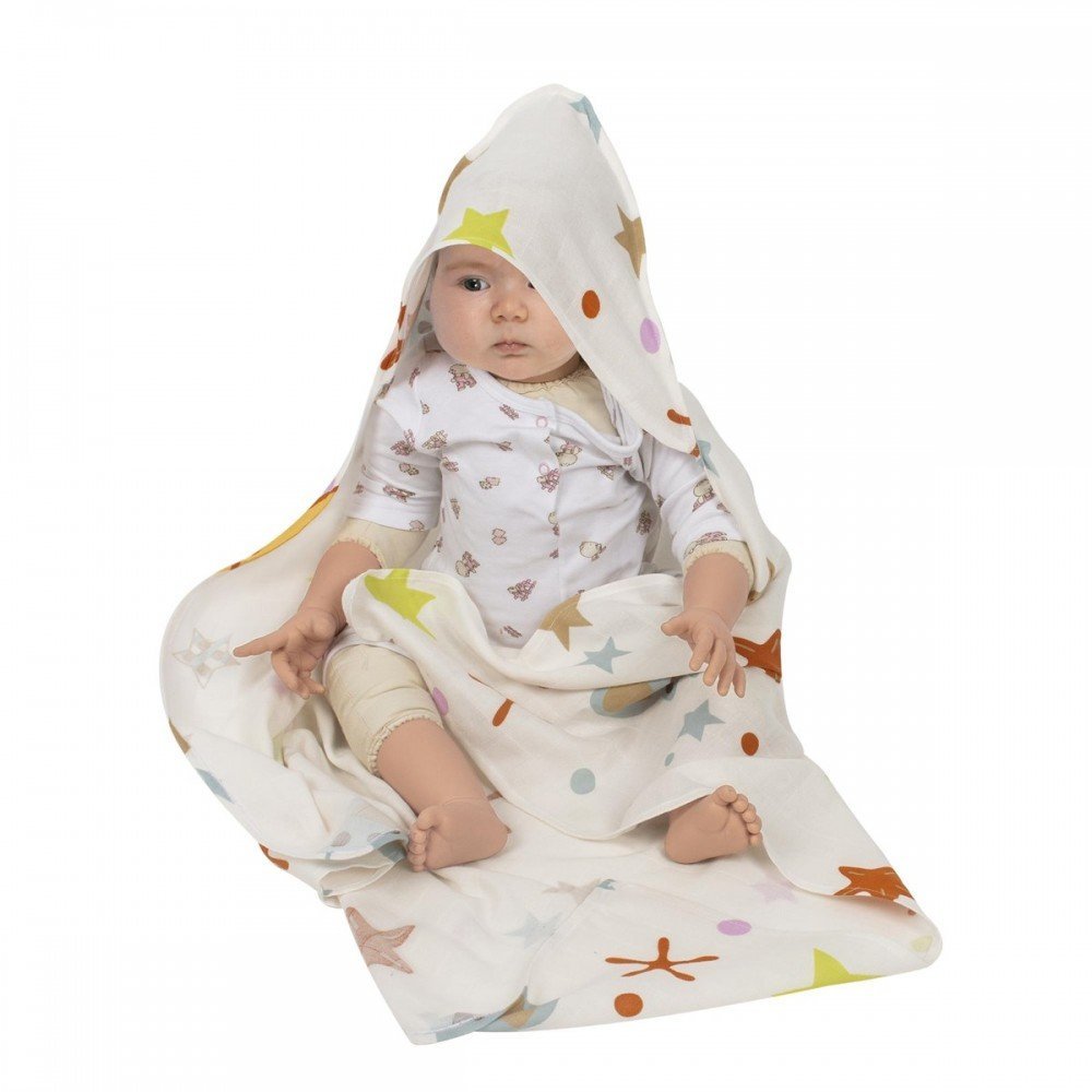Prosop baie cu gluga Space SeviBebe – imaginea 2