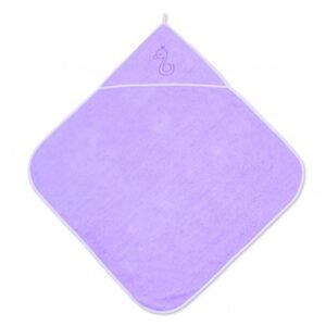 Prosop bebe cu gluga 80x80 cm Violet