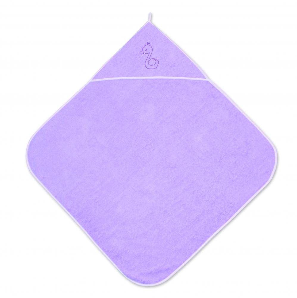 Prosop bebe cu gluga 80×80 cm Violet