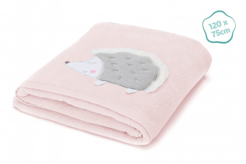 Prosop brodat arici pink 120×75 cm Fillikid – imaginea 2