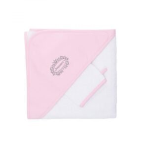 Prosop brodat cu manusa bebelus Princess pink Fillikid