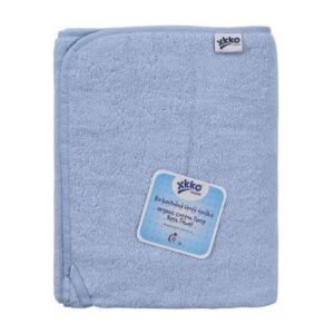 Prosop bumbac organic Blue 75x150cm XKKO