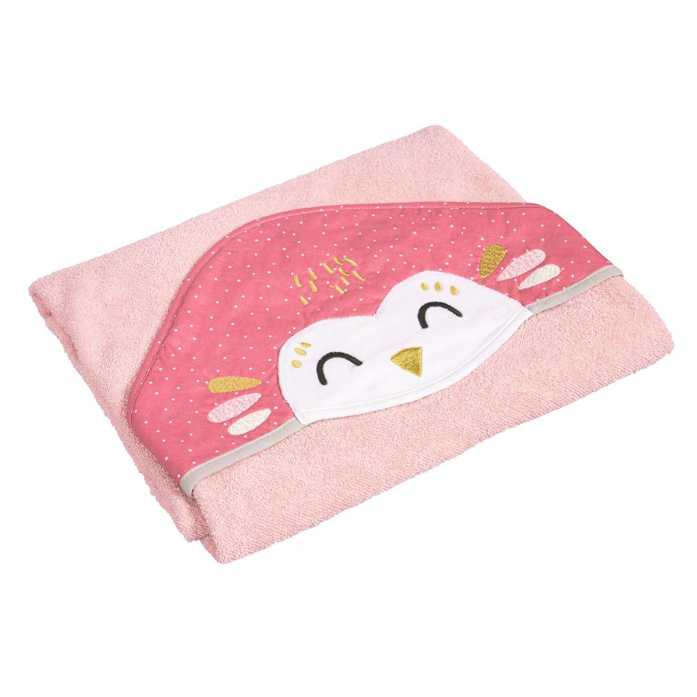 Prosop copii 100×100 cm Owl pink – imaginea 2