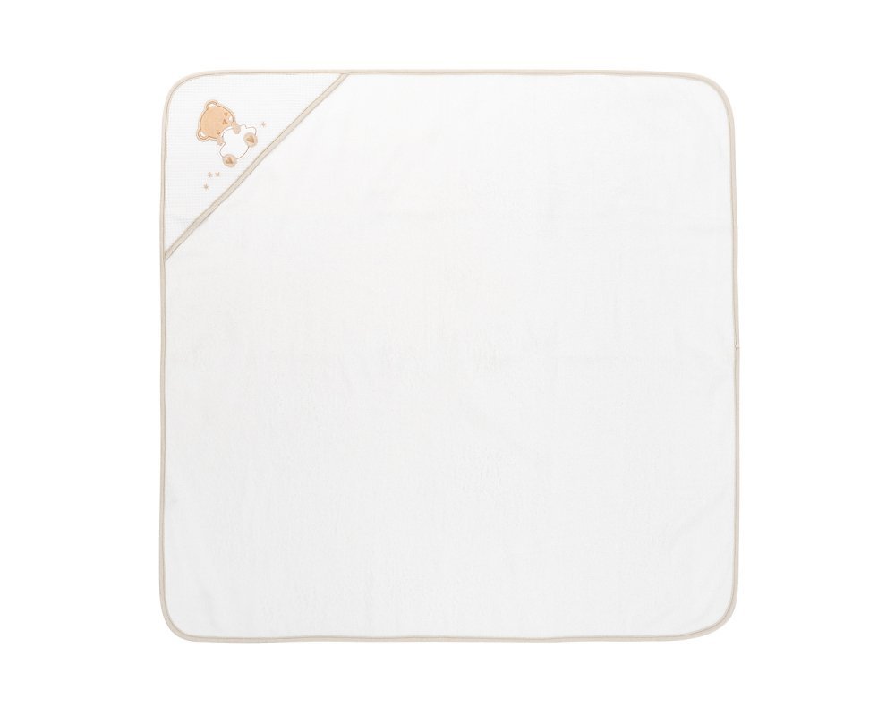 Prosop cu gluga Kikkaboo 90x 90 cm Dream Big Beige