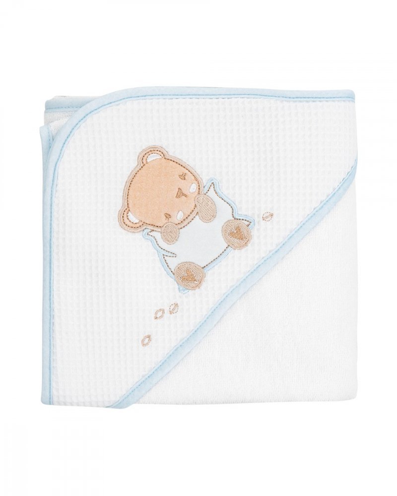 Prosop cu gluga Kikkaboo 90x 90 cm Dream Big Blue – imaginea 2