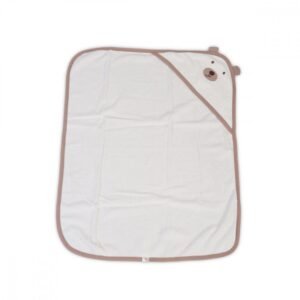 Prosop de baie cu capison din bumbac 90x70 cm Baloo Beige