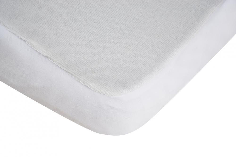 Protectie impermeabila anti-bacteriana pentru saltea 140×70 cm KikkaBoo din bumbac,compatibila cu saltele cu grosime maxim 15cm