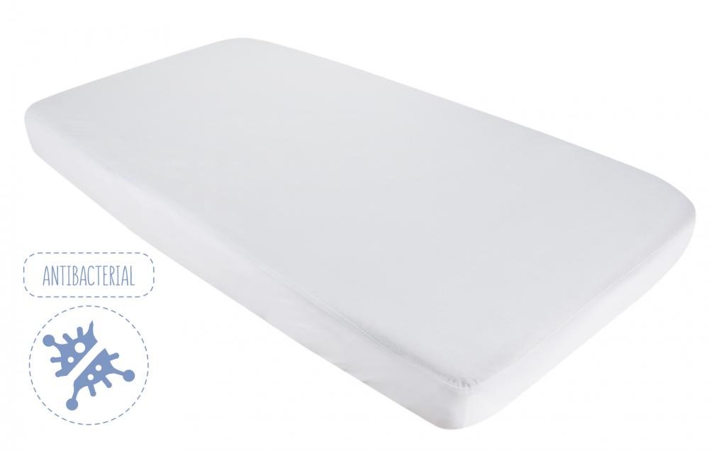 Protectie impermeabila anti-bacteriana pentru saltea 140×70 cm KikkaBoo din bumbac,compatibila cu saltele cu grosime maxim 15cm – imaginea 2