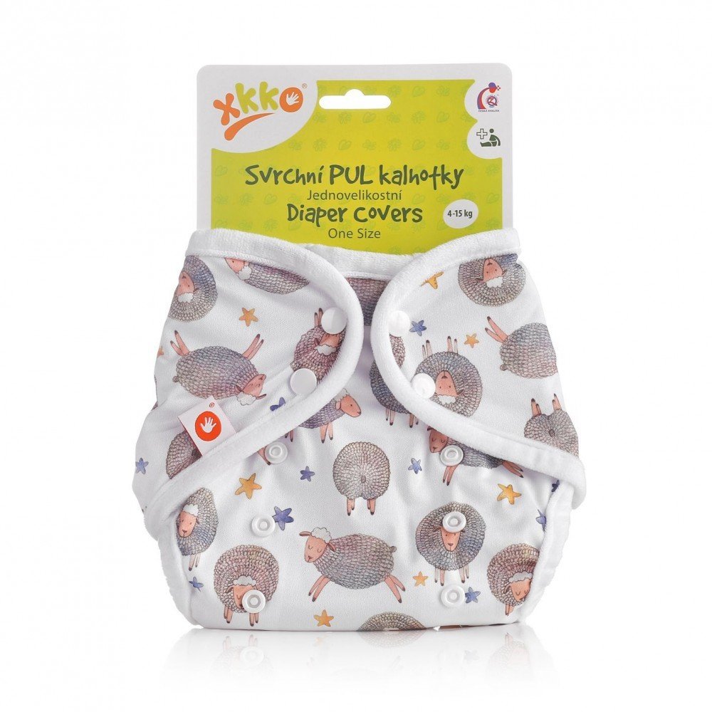 Protectie impermeabila scutece textile 4-15 kg XKKO Dreamy Sheep