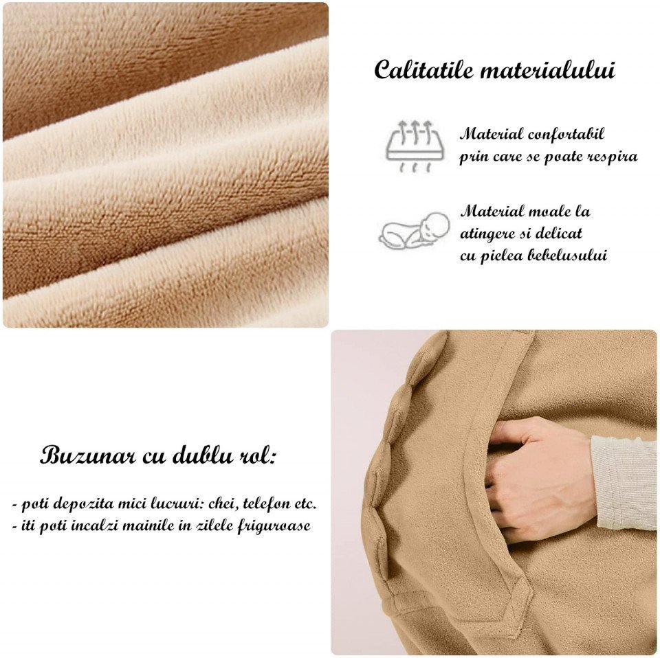 Protectie universala pentru sisteme de purtare tip marsupiu Alb – imaginea 4