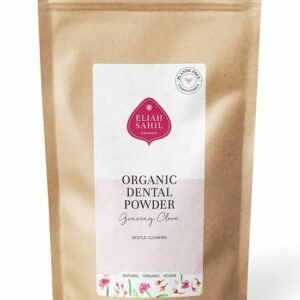Pudra cu ginseng si cuisoare pentru curatarea dintilor bio 200g refill Eliah Sahil