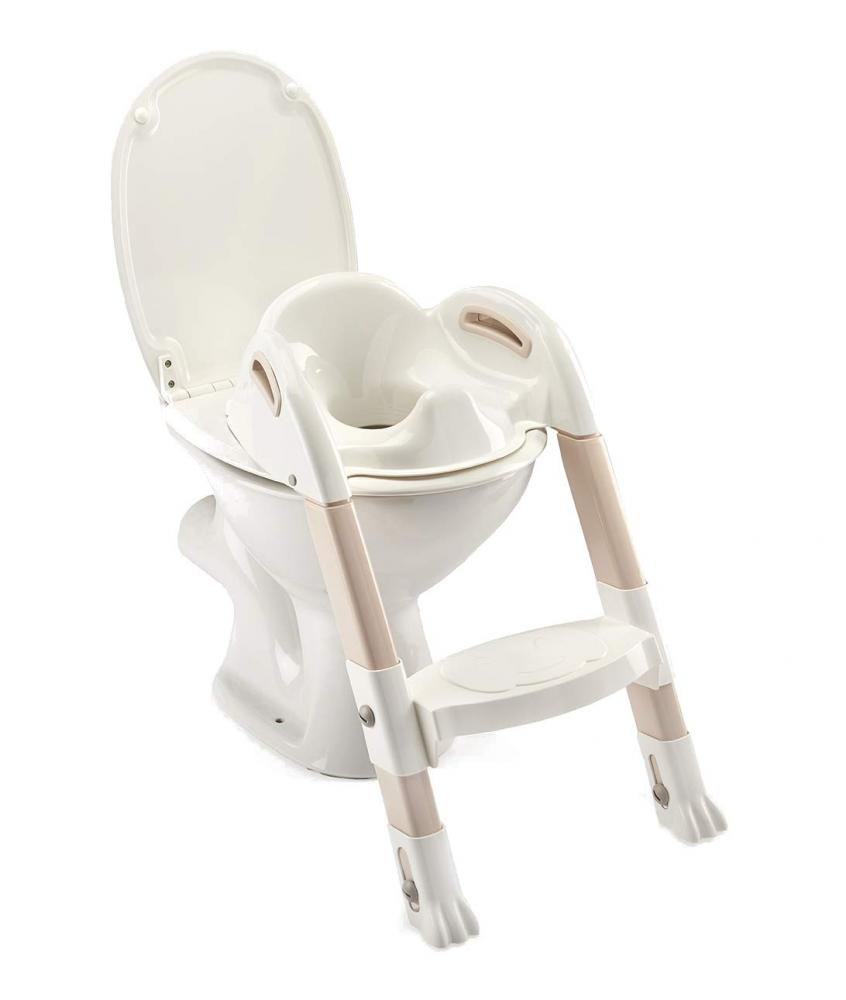 Reductor pentru toaleta cu scarita Kiddyloo White – imaginea 5