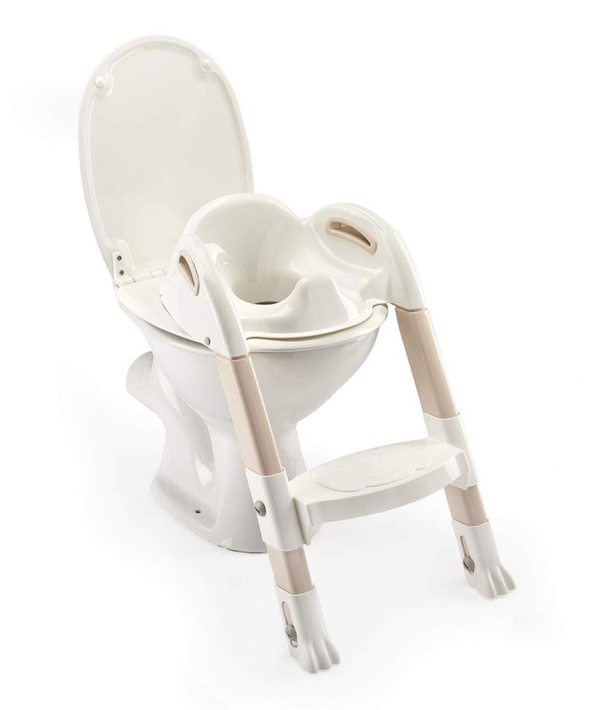 Reductor pentru toaleta cu scarita Kiddyloo White – imaginea 3