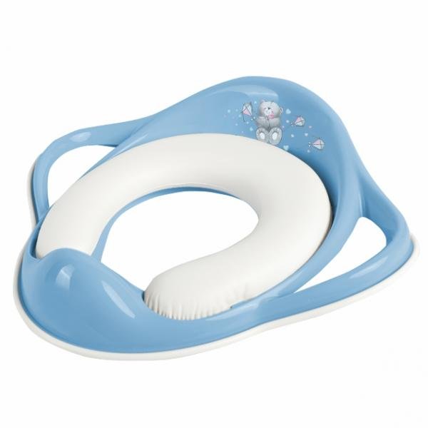Reductor wc moale copii Bears Blue White – imaginea 2