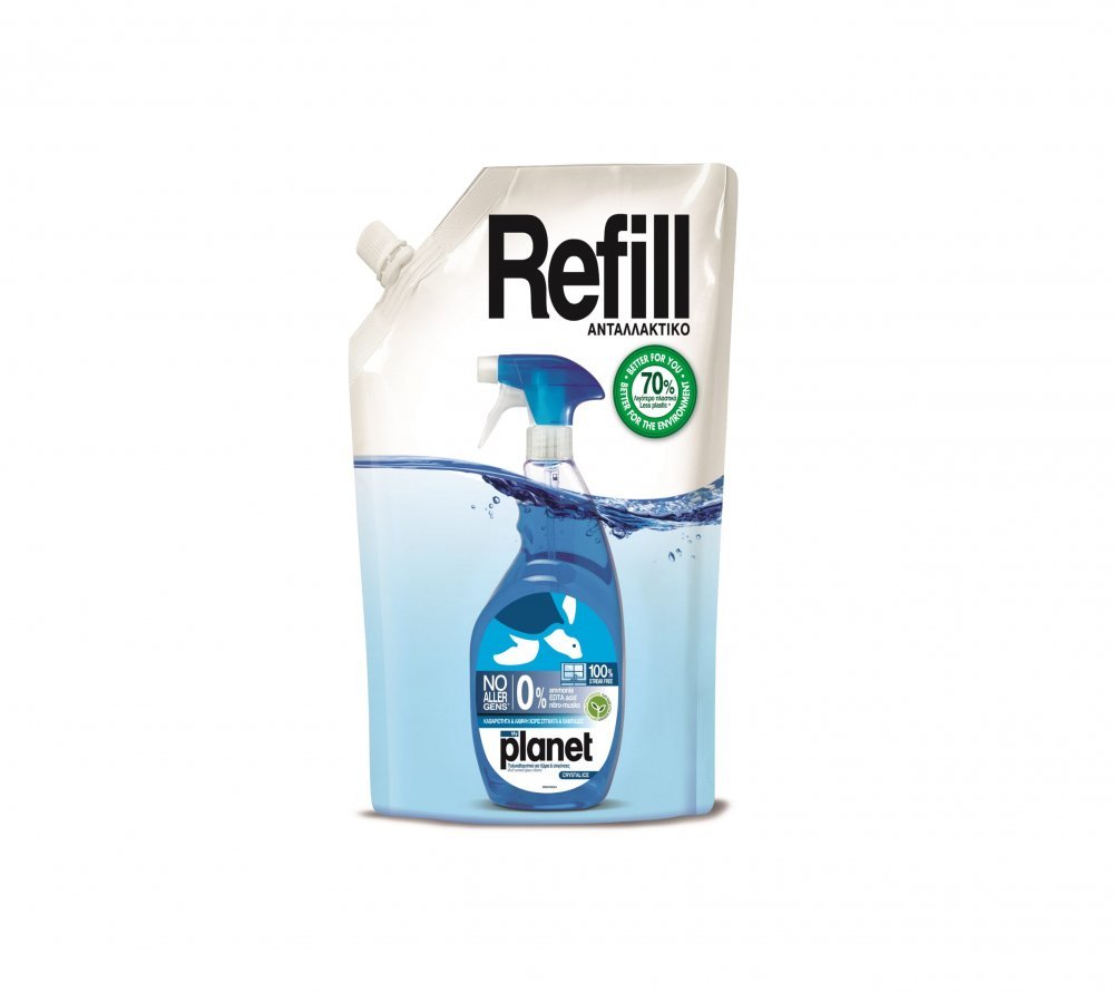 Rezerva solutie geamuri ECO Crystal 750ml