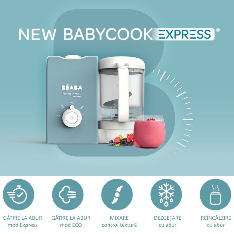 Robot Beaba Babycook Express clay earth – imaginea 8