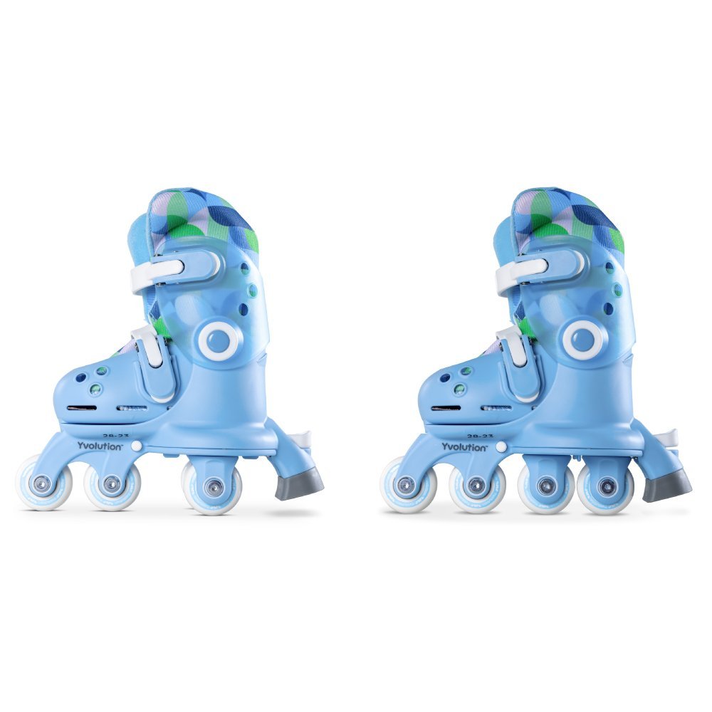 Role ajustabile Yvolution Twista Skates marime 23-28 blue – imaginea 2