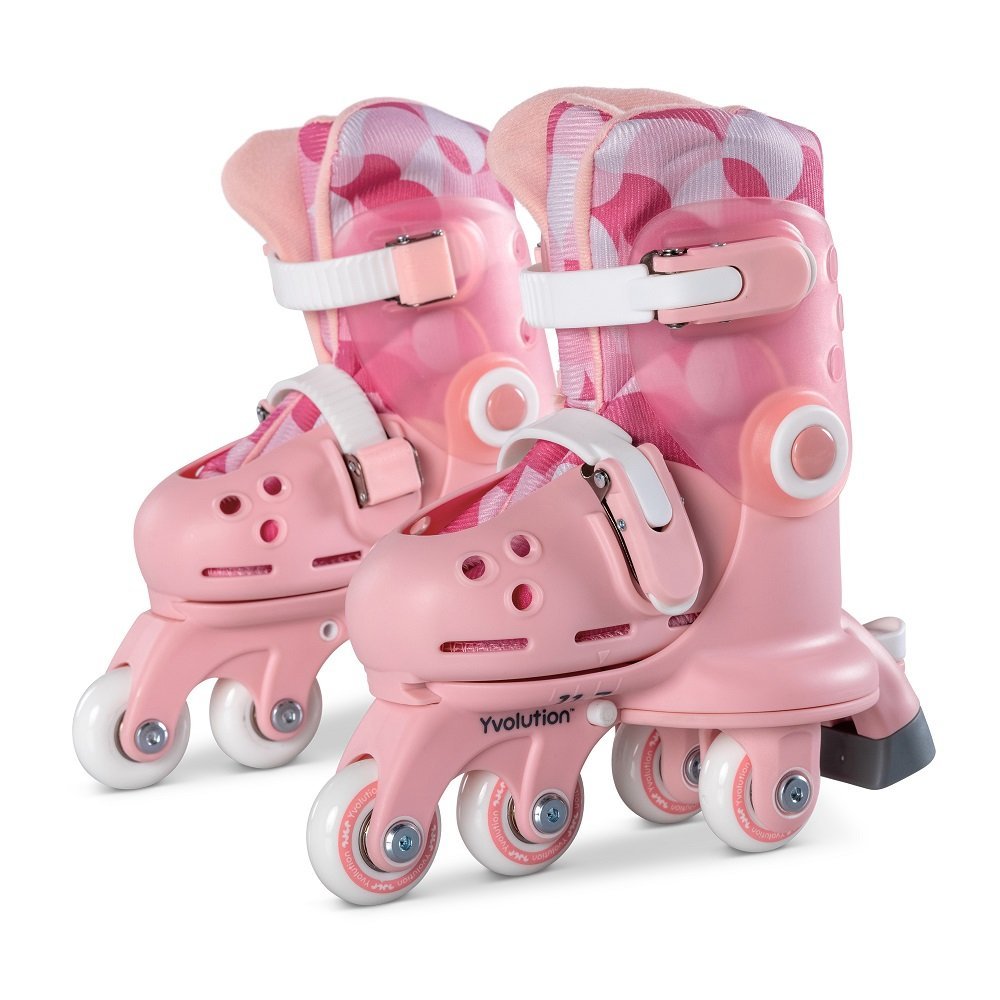 Role ajustabile Yvolution Twista Skates marime 23-28 pink – imaginea 6
