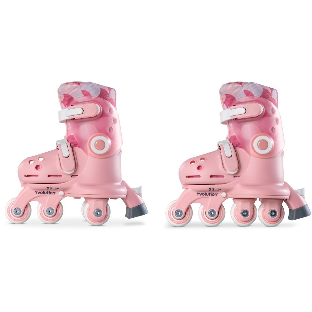 Role ajustabile Yvolution Twista Skates marime 23-28 pink – imaginea 2