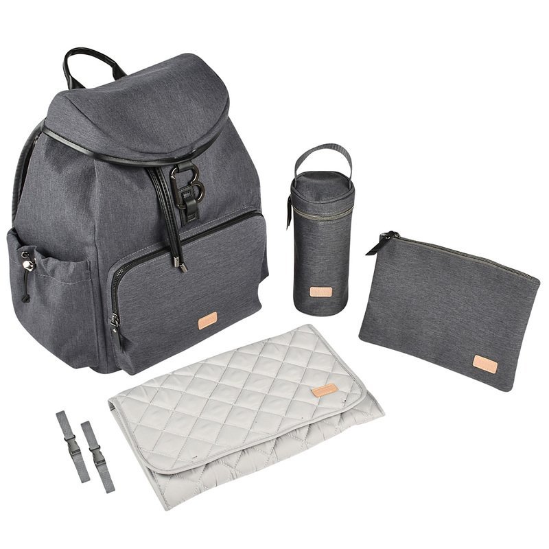 Rucsac de infasat Beaba Vancouver Dark Grey – imaginea 2