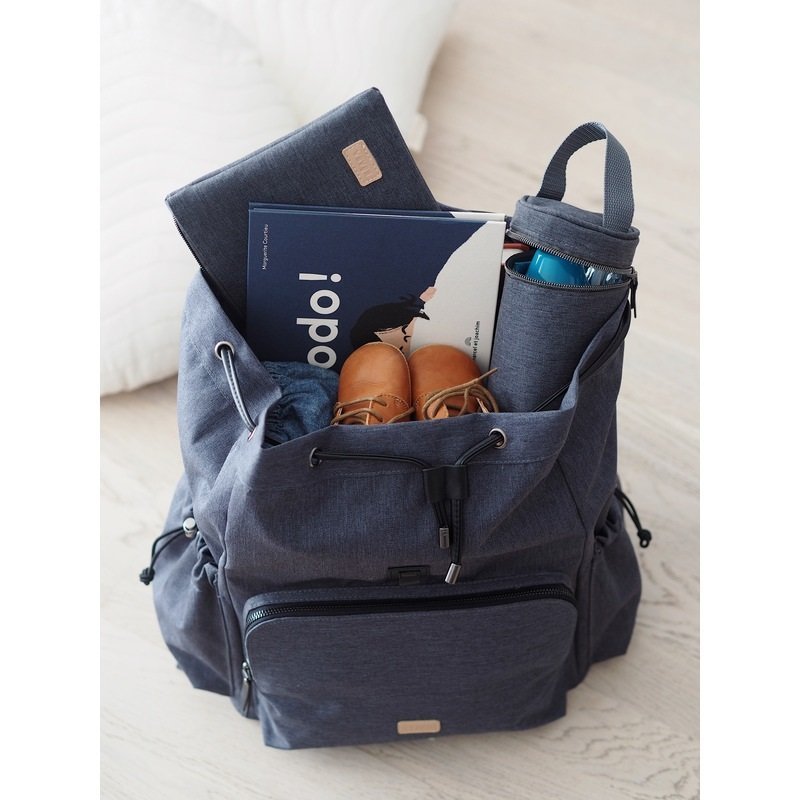 Rucsac de infasat Beaba Vancouver Dark Grey – imaginea 6