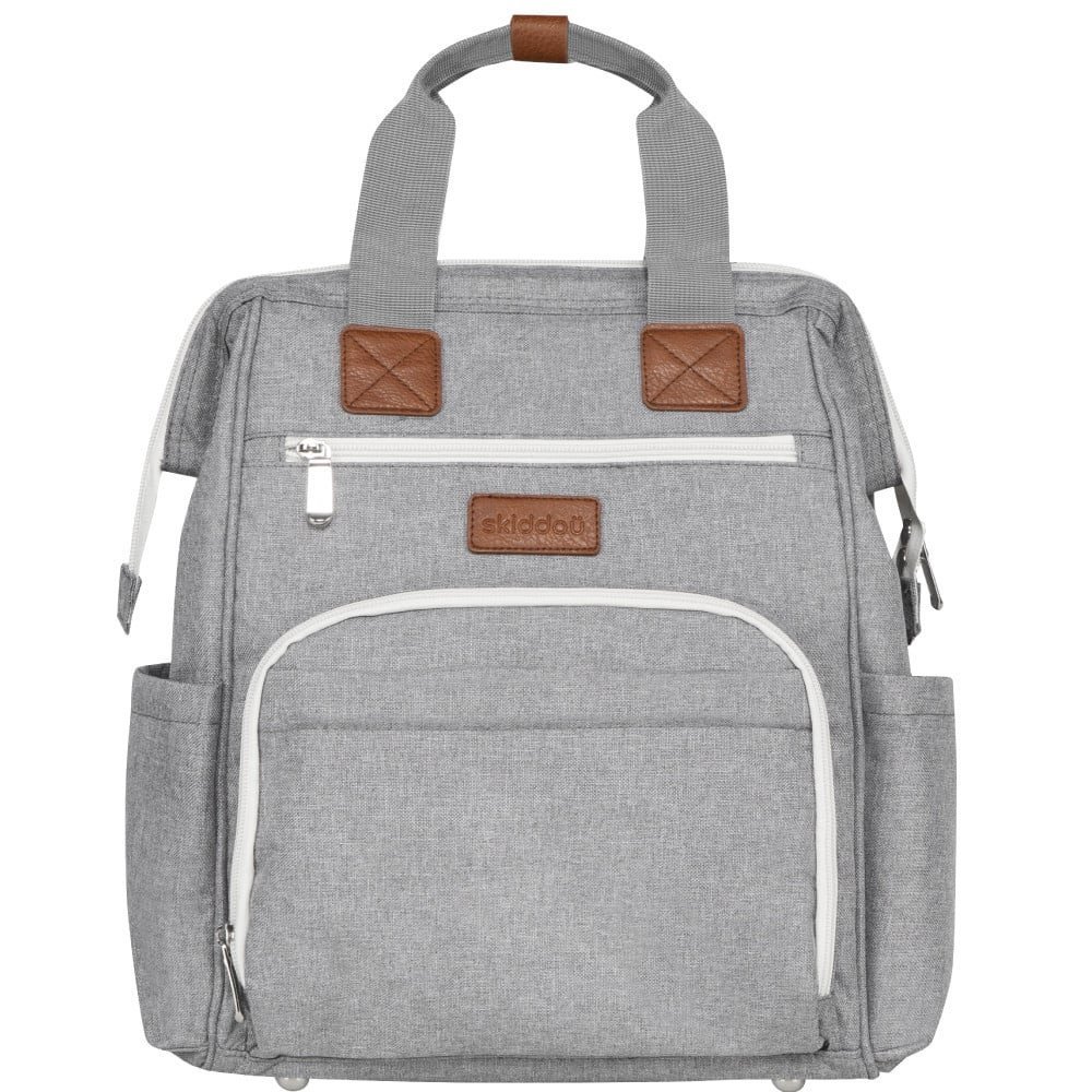Rucsac multifunctional mamici Skiddou Astrid Normandic Dream Gri – imaginea 8