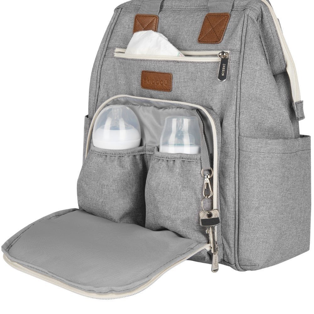 Rucsac multifunctional mamici Skiddou Astrid Normandic Dream Gri – imaginea 3