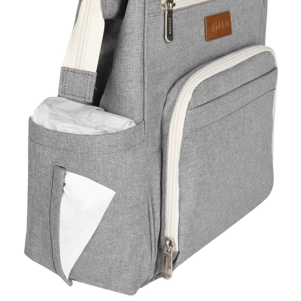 Rucsac multifunctional mamici Skiddou Astrid Normandic Dream Gri – imaginea 4