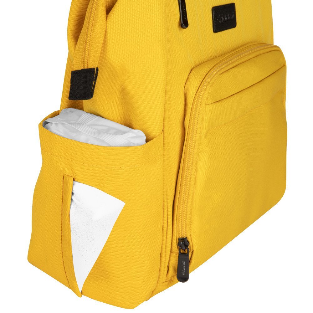 Rucsac multifunctional mamici Skiddou Galben – imaginea 4