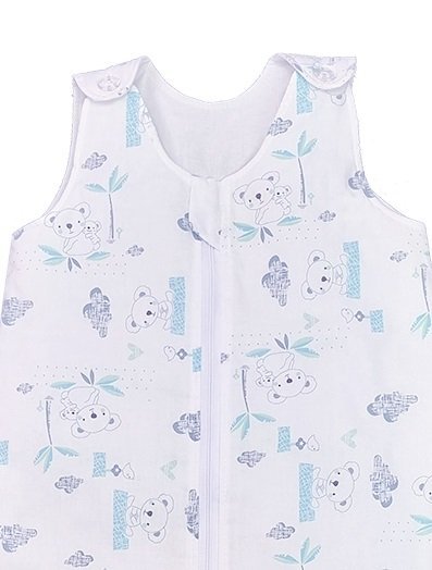Sac de dormit 0.5 tog Somnorosul koala albastru 140 cm