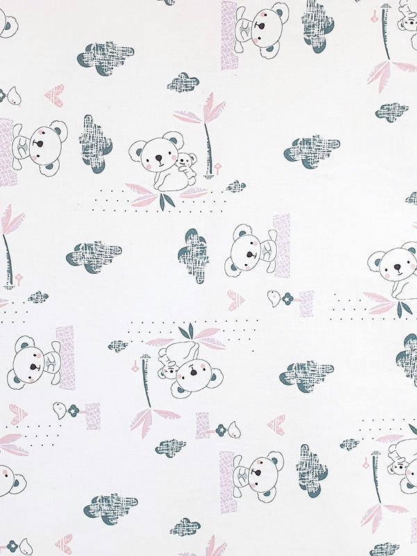 Sac de dormit 0.5 tog Somnorosul koala roz 85 cm