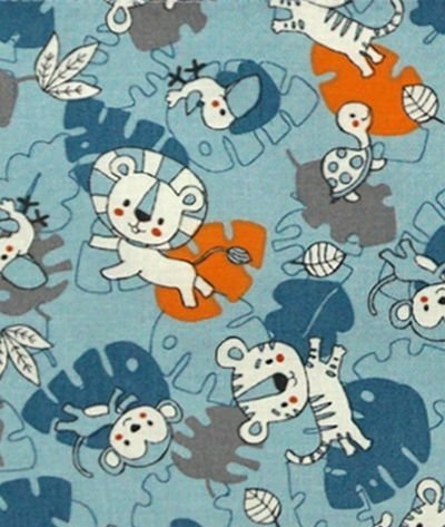 Sac de dormit copii 1 tog KidsDecor Tiger Jungle din bumbac 95 cm – imaginea 2