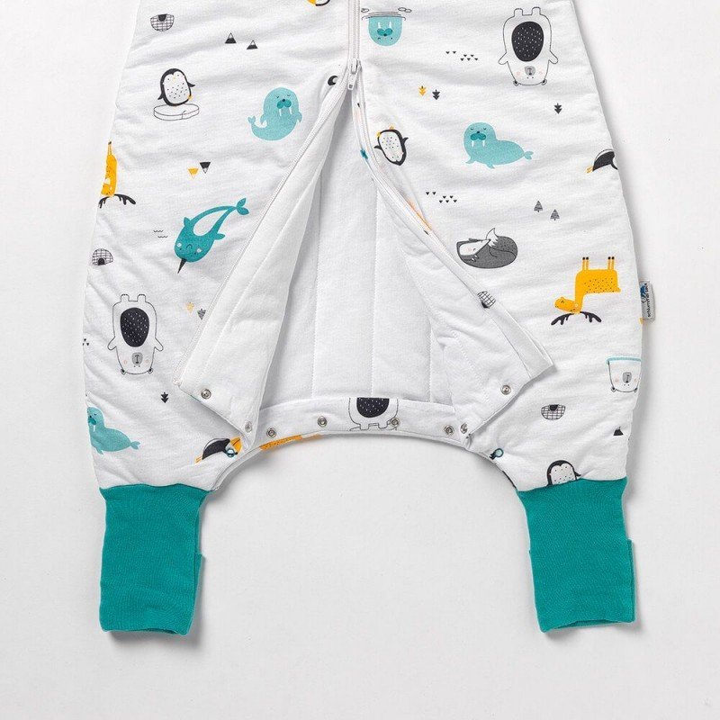 Sac de dormit cu picioruse si maneca lunga detasabila Polar Pals 70 cm + manseta 2.5 Tog – imaginea 3