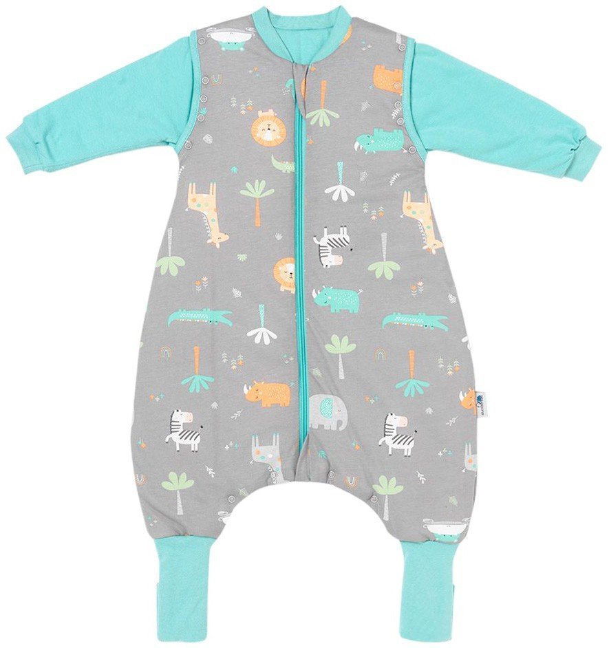 Sac de dormit cu picioruse si maneca lunga detasabila Safari 6-12 luni 3.5 Tog