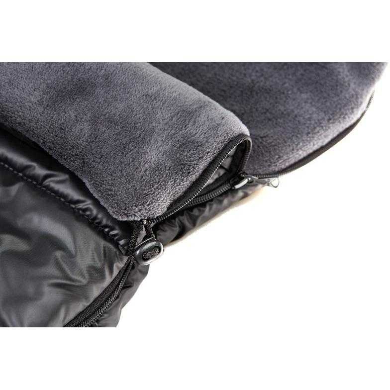 Sac de iarna Nego Pastel Plus extensie Womar Zaffiro negru – imaginea 5