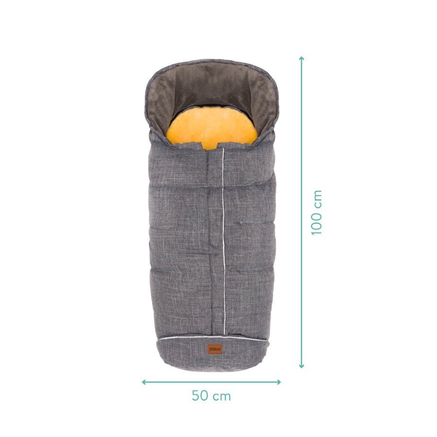 Sac iarna 0-3 ani cu interior din lana naturala Triglav Fillikid – imaginea 6