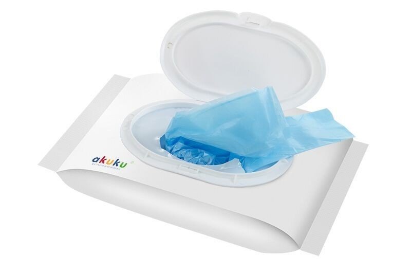 Saculeti parfumati Akuku pentru pampers 100 bucati – imaginea 4