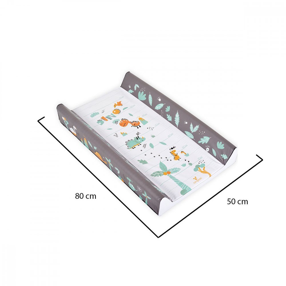 Saltea de infasat Cangaroo cu intaritura 80×50 cm Dino – imaginea 4