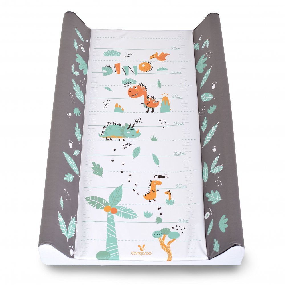 Saltea de infasat Cangaroo cu intaritura 80×50 cm Dino – imaginea 5
