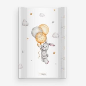 Saltea de infasat bebe cu intaritura 70x48 Klups Bunny 420