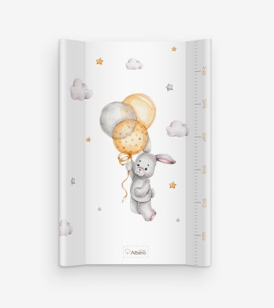 Saltea de infasat bebe cu intaritura 70×48 Klups Bunny 420