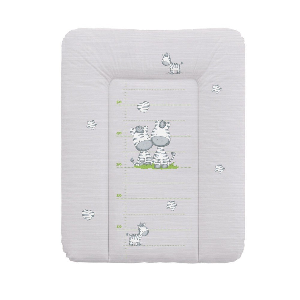 Saltea de infasat moale fara intaritura zebra gri 50×70 cm
