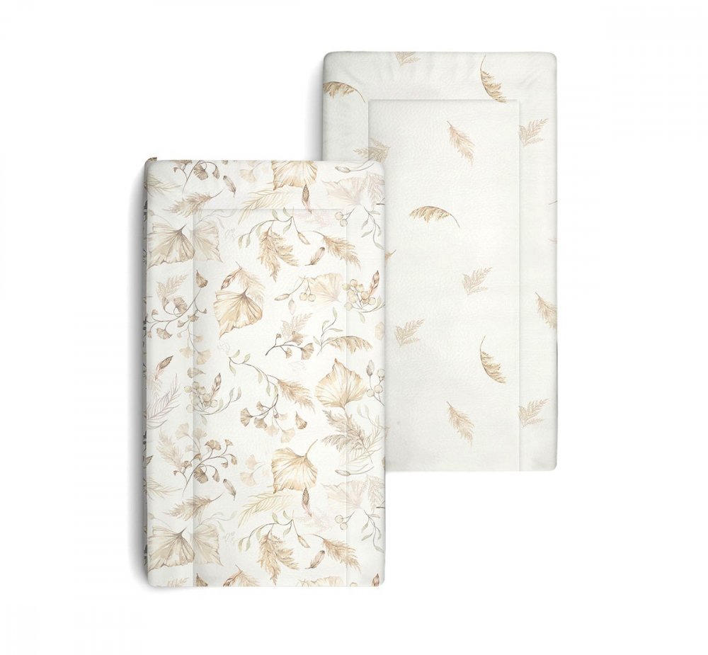 Saltea pentru masa de infasat bebe impermeabila fata dubla Boho by BabySteps – imaginea 7