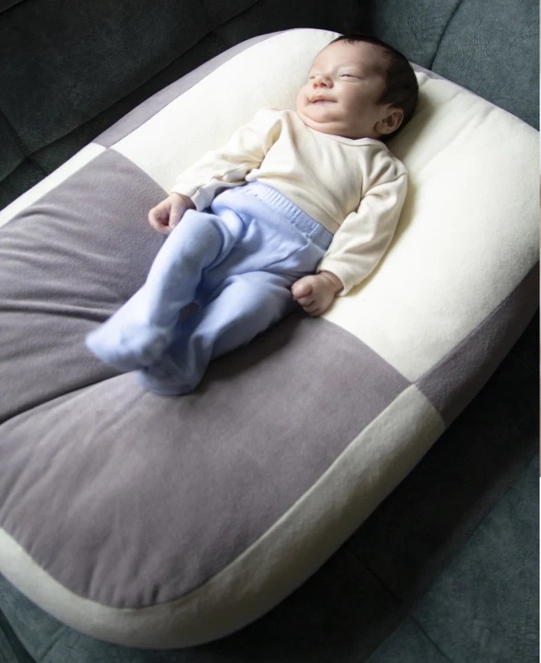 Salteluta BabyJem ergonomica portabila pentru bebelusi Comfy Grey – imaginea 6