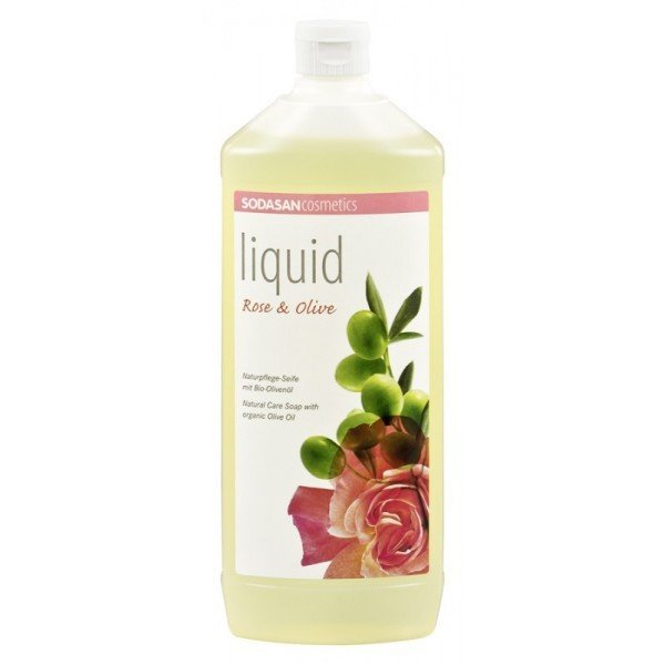 Sapun lichidgel de dus ecologic Trandafiri Masline 1L