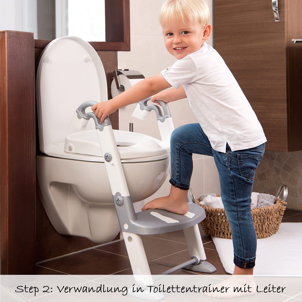 Scara cu reductor wc si olita white persilber kidskit – imaginea 3