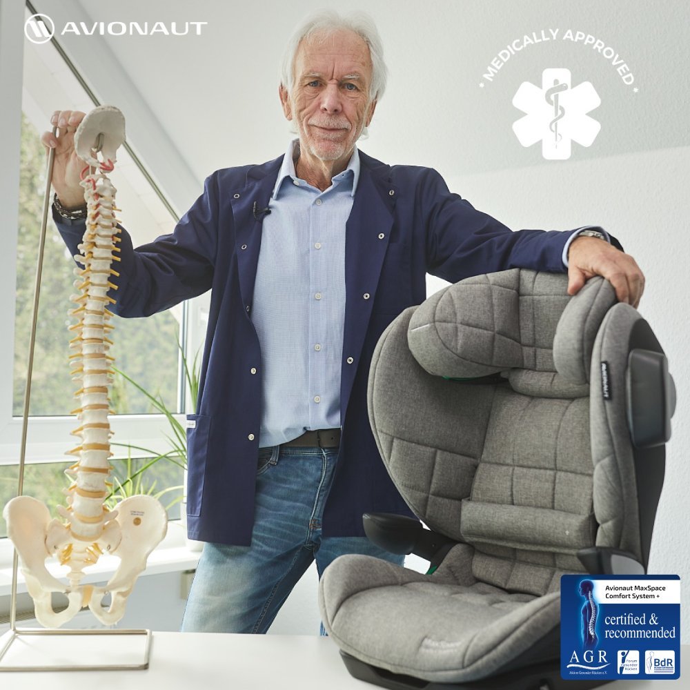 Scaun auto Avionaut MaxSpace Comfort System+ beige i-Size – imaginea 5