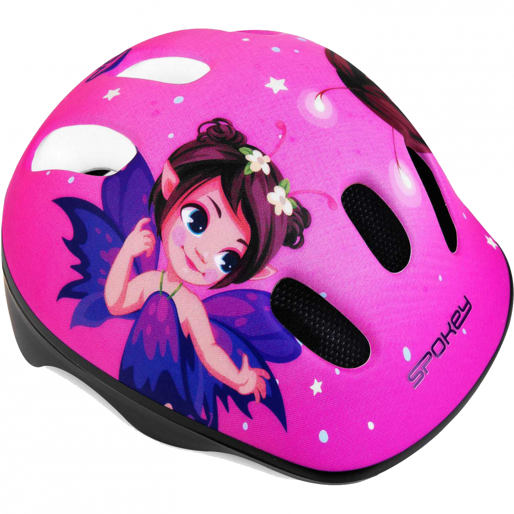 Scaun bicicleta copii SafeFront Clasic pozitie montare centru 15 kg si casca protectie XS 44-48 Fairy Tail WeeRide grirosu – imaginea 2