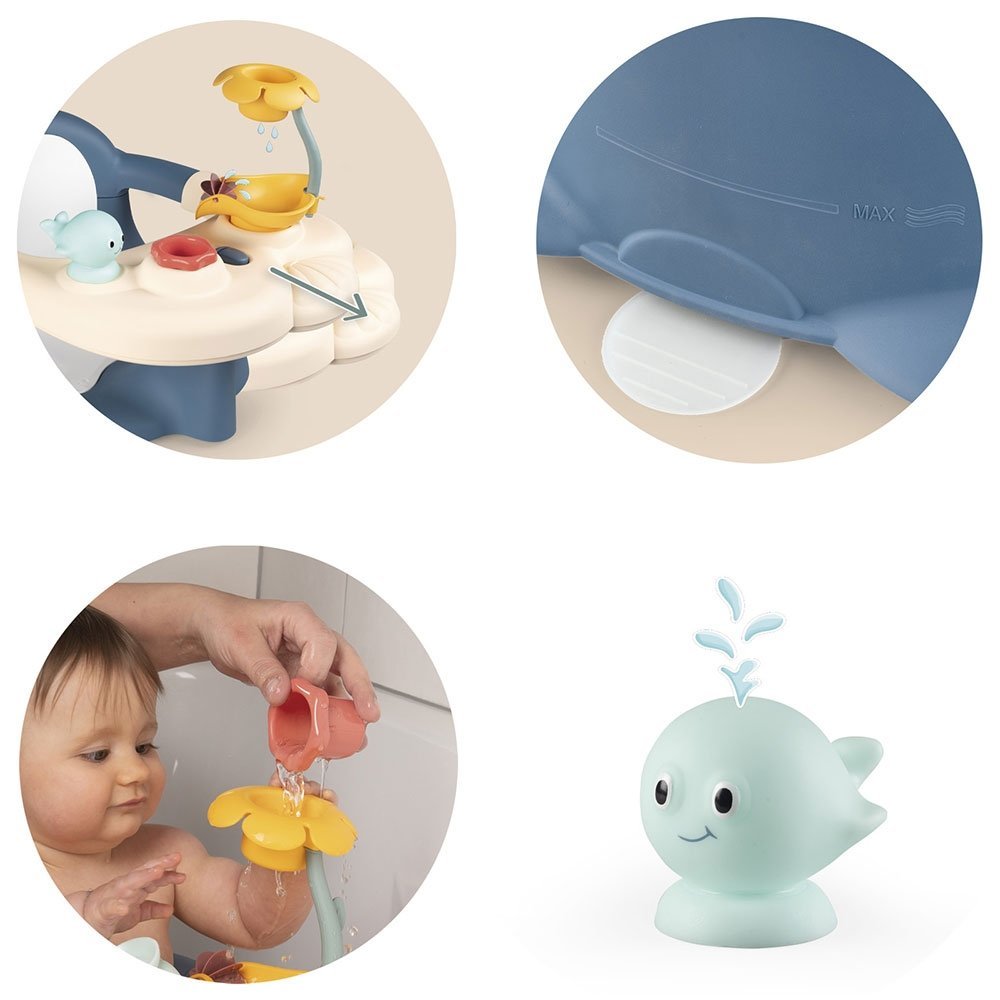 Scaun de baie Baby Bath Time albastru Smoby – imaginea 2