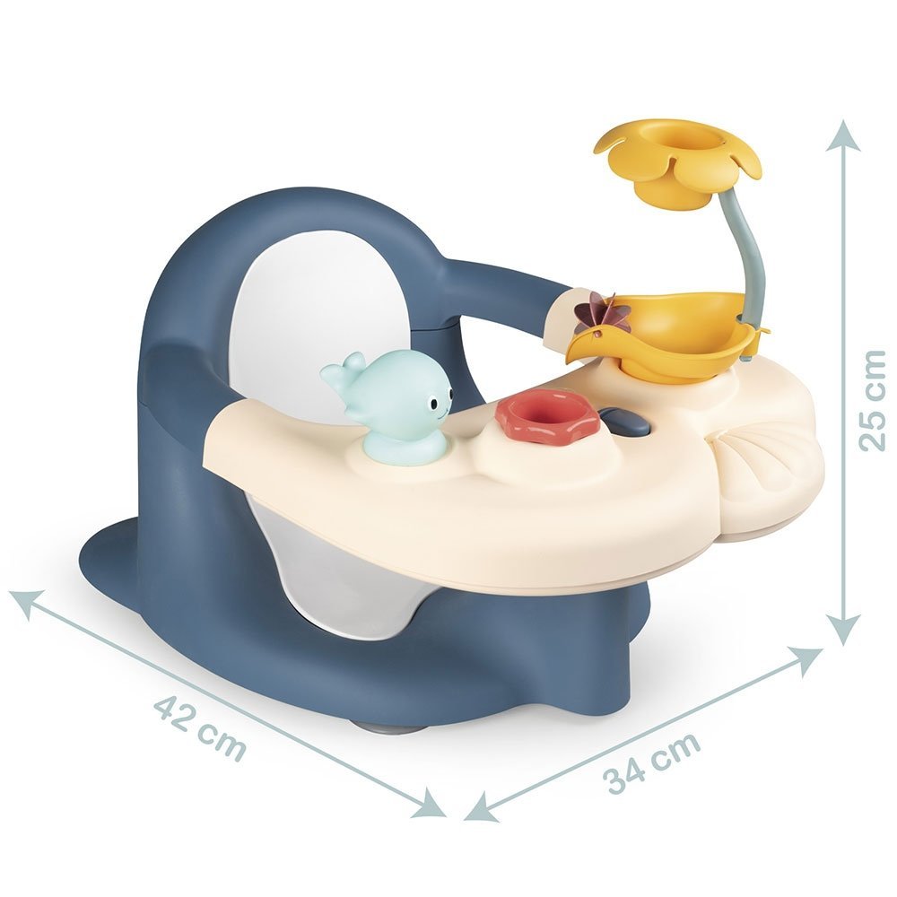 Scaun de baie Baby Bath Time albastru Smoby – imaginea 3